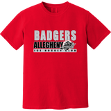 Allegheny Badgers Heavyweight Ring Spun Tee