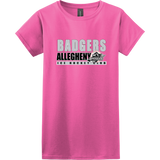 Allegheny Badgers Softstyle Ladies' T-Shirt