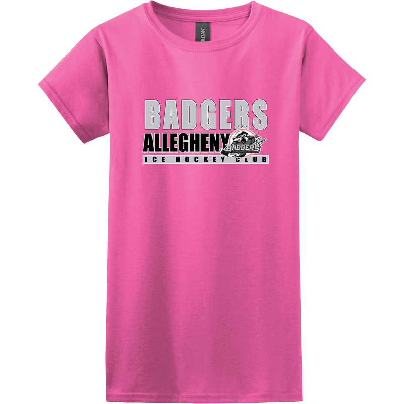 Allegheny Badgers Softstyle Ladies' T-Shirt