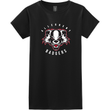 Scary Badgers Softstyle Ladies' T-Shirt
