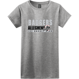 Allegheny Badgers Softstyle Ladies' T-Shirt