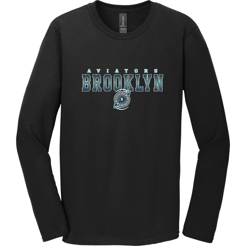 Brooklyn Aviators Softstyle Long Sleeve T-Shirt