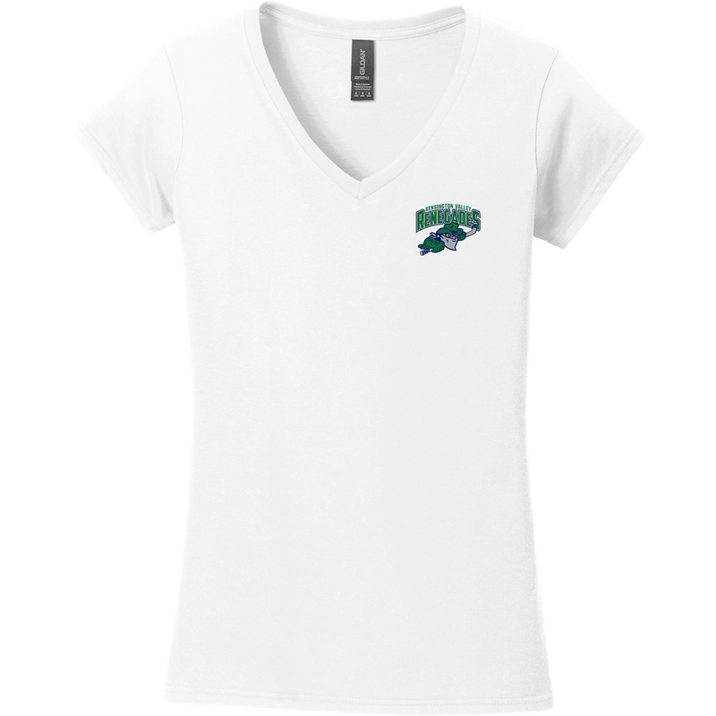 Kensington Valley Renegades Softstyle Ladies Fit V-Neck T-Shirt