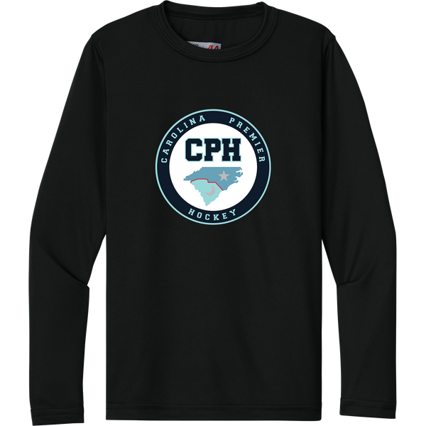 Carolina Premier Hockey Youth Cooling Performance Long Sleeve Tee