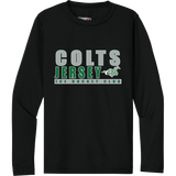 NJ Colts Youth Cooling Performance Long Sleeve Tee