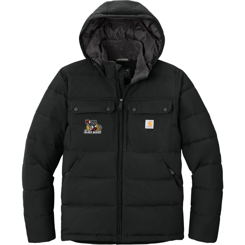 Dupage Black Bears Carhartt Montana Insulated Hooded Jacket