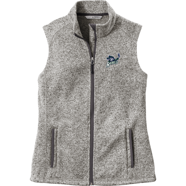 Kensington Valley Rebels Ladies Sweater Fleece Vest