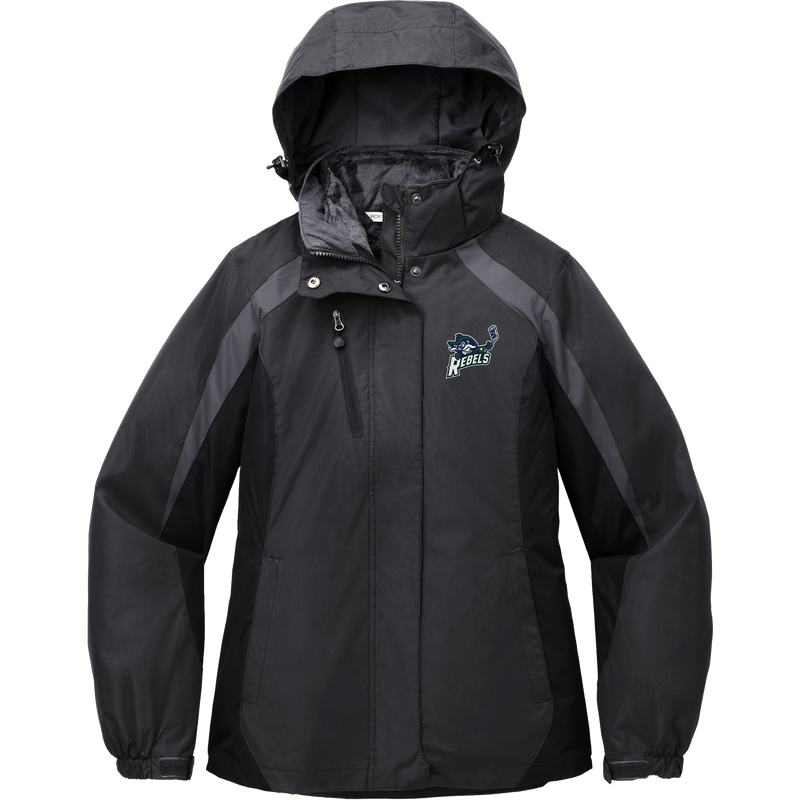 Kensington Valley Rebels Ladies Colorblock 3-in-1 Jacket