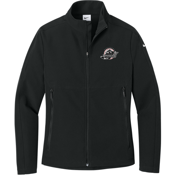 Allegheny Badgers Nike Women's Full-Zip Soft Shell Jacket