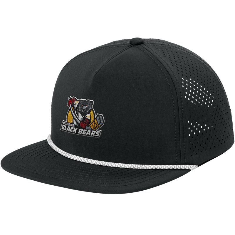 Dupage Black Bears OGIO 5-Panel Rope Performance Cap