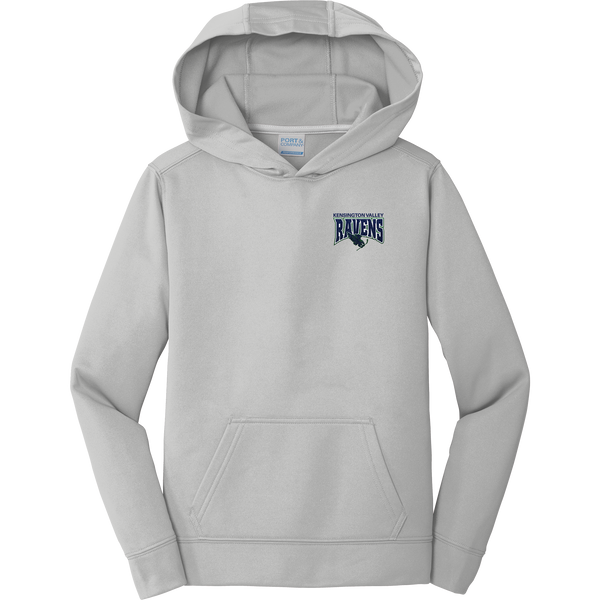 Kensington Valley Ravens Youth Performance Fleece Pullover Hooded Sweatshirt